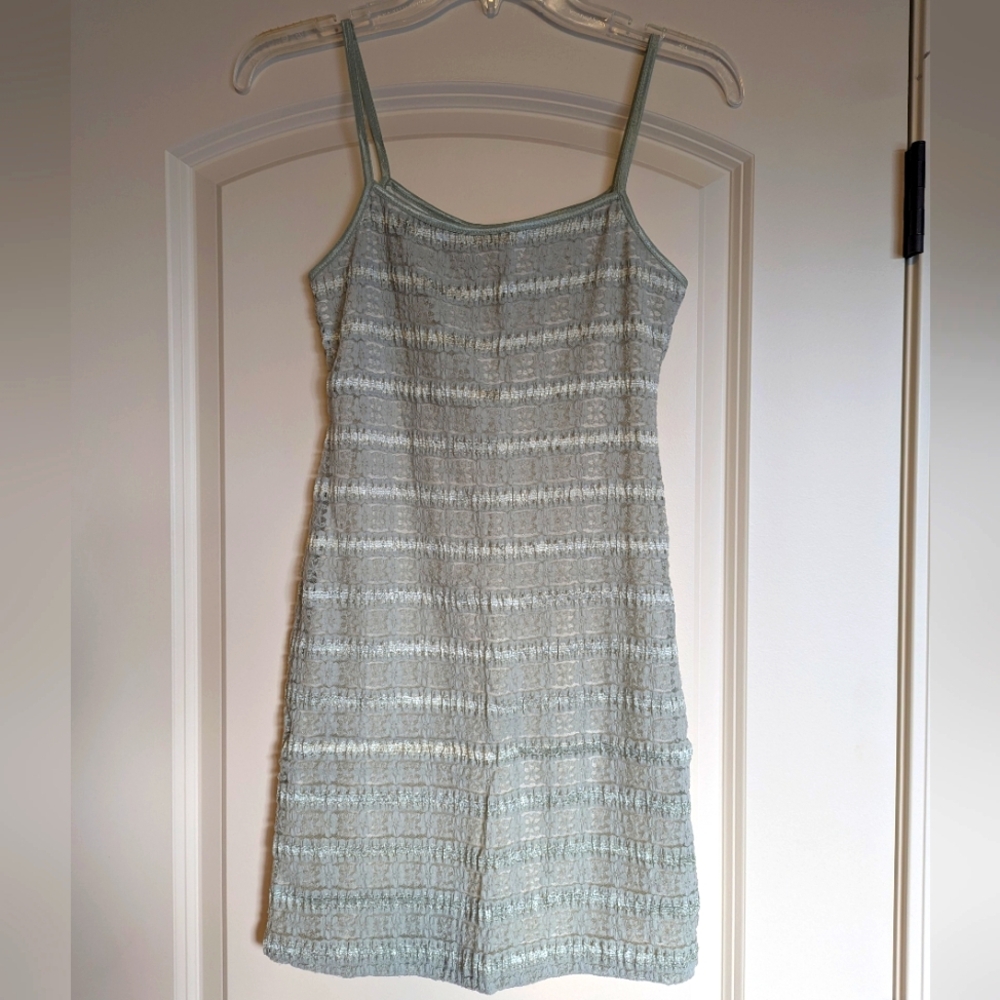 Lace mini dress